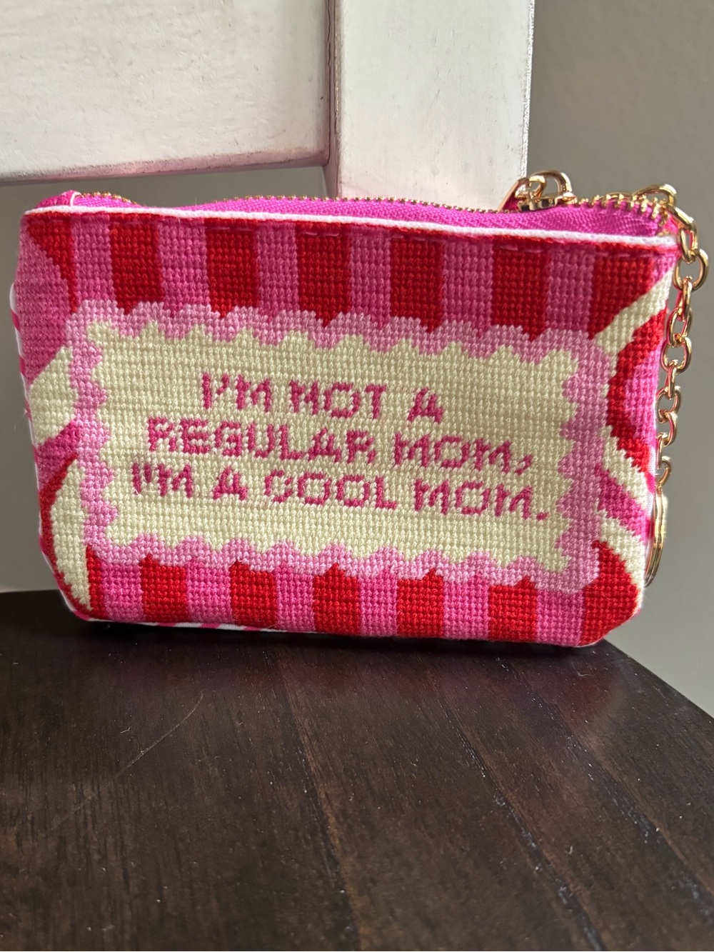 Keychain Pouch "I'm Not a Regular Mom, I’m a Cool Mom”